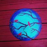 Red Birds in Tree Recycled ..