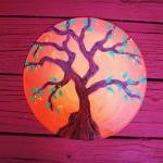 Orange Tree. Recycled Vinyl..