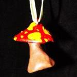 Mushroom Necklace