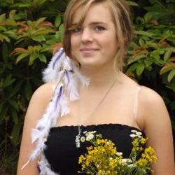 White Feathered Headband
