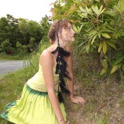 Back Feathered Headband